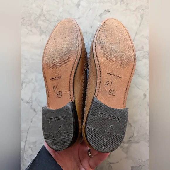 Giorgio Brutini Brown Tassel Loafers, 9 - Picture 4 of 5